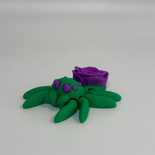 G8 Rose Spider Fidget Garden