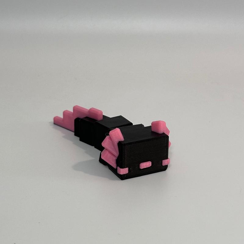 PixelPoppty The Bloxolotl 3D Printed Fidget Collectable