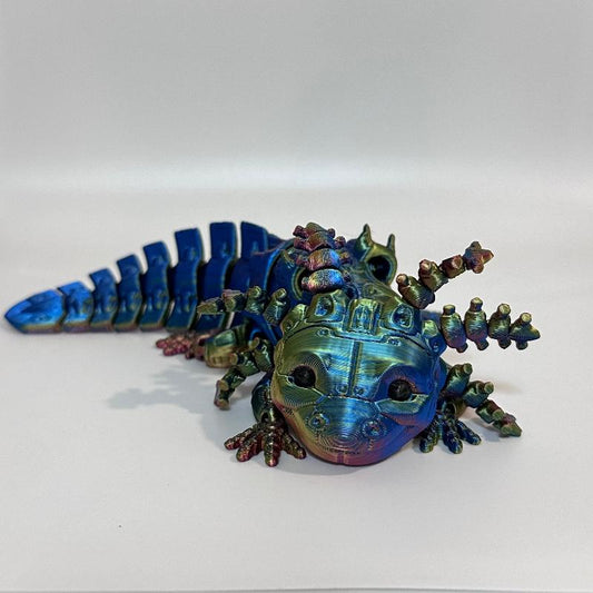 A12 Blue Purple Gold Robolotl Axolotl