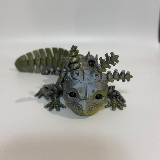 A9 Gold Silver Robolotl Axolotl