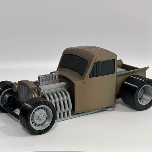 V7 Bronze Rat Rod Vehicle