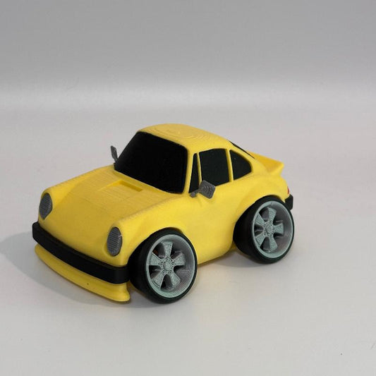 V4 Yellow Car Vehicle