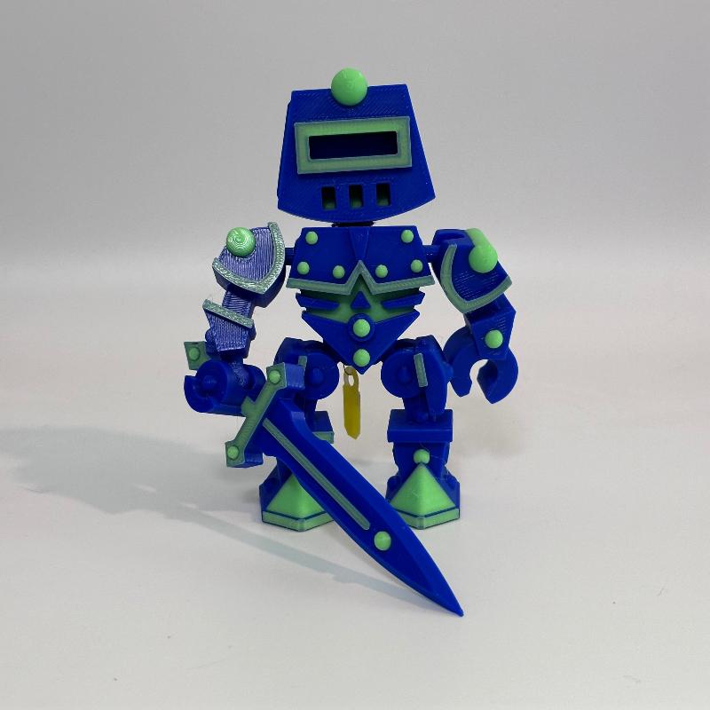 R4 Blue Knight Robot