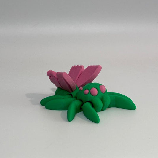 G30 Pink Butterfly Spider Fidget Garden