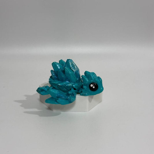 T45 Small Teal Gem Turtle