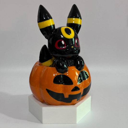 P34 Black Pumpkin Pokemon Shelfie