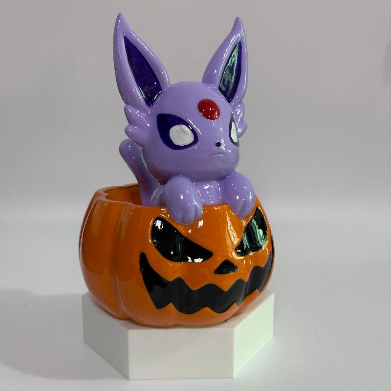 P31 Purple Pumpkin Pokemon Shelfie