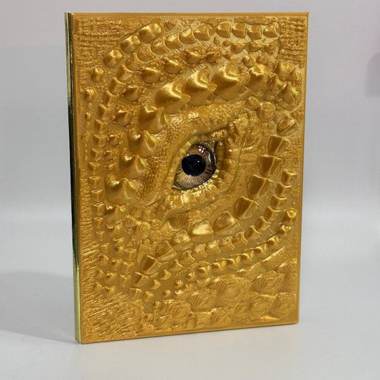 Golden Majesty Dragon Notebook Journal