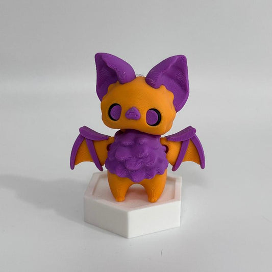 SP27 Orange Purple Bat Pixie Spooky Fidget