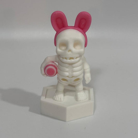 SP33 Bunny Skeleton Spooky Fidget