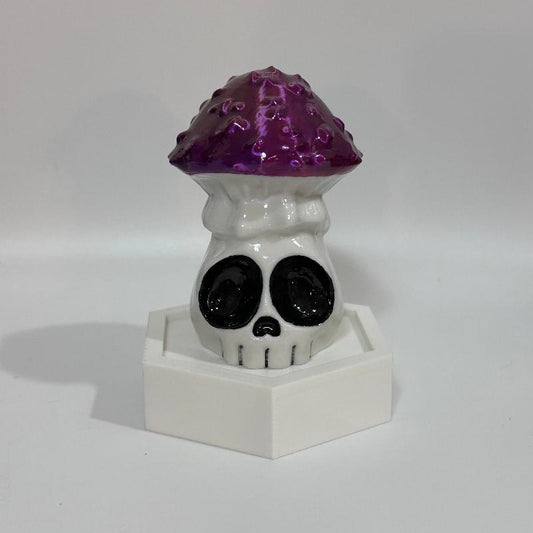 SP45 Skull Mushroom Spooky Shelfie