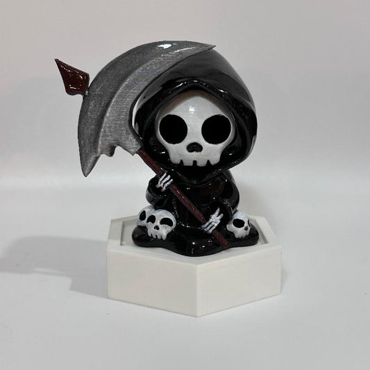 Grimble the Chibi Reaper 3D Printed Figurine