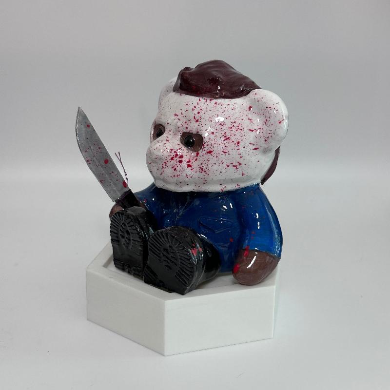 SP82 Stabby Jason Bear Spooky Shelfie