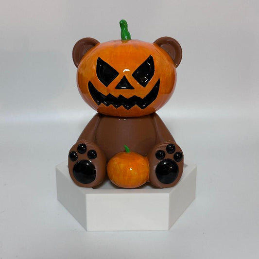 SP102 Pumpkin Bear Spooky Shelfie