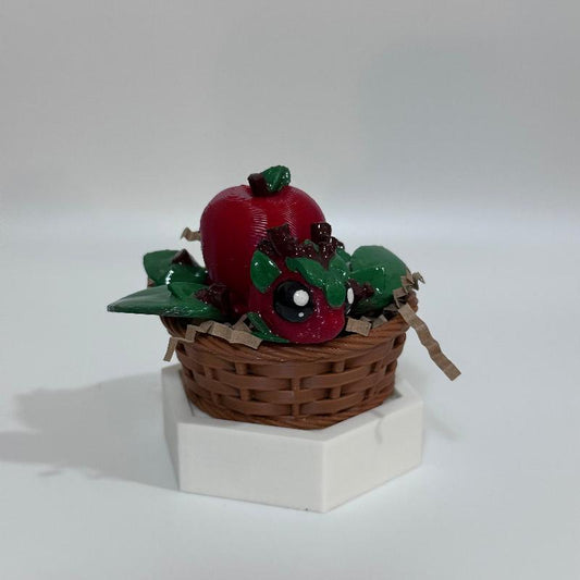 T46 Apple Turtle with Crate Fidget