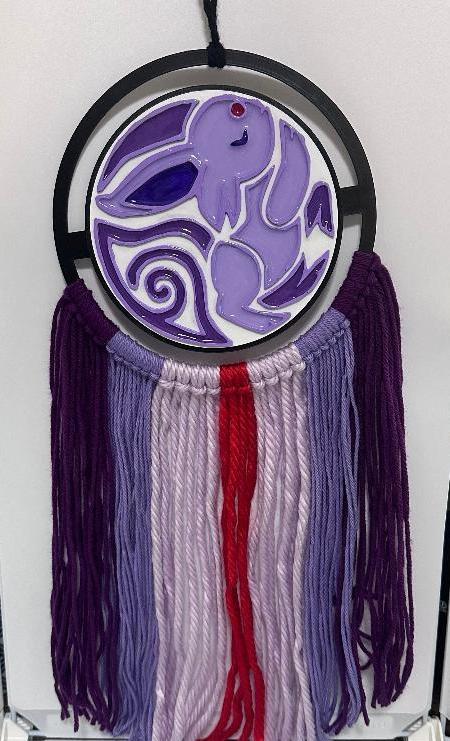 P47 Purple  Pokemon Dream Catcher