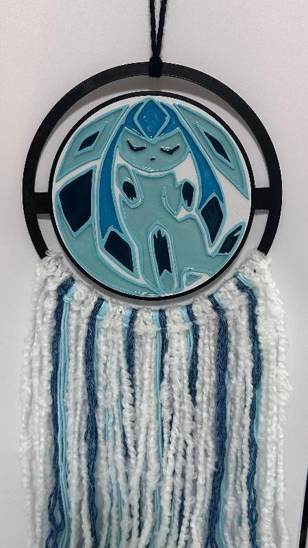 P42 Teal Pokemon Dream Catcher