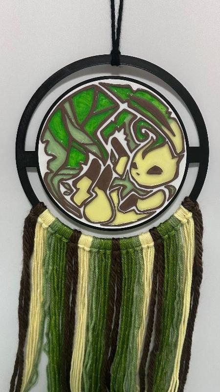 P41 Green Pokemon Dream Catcher