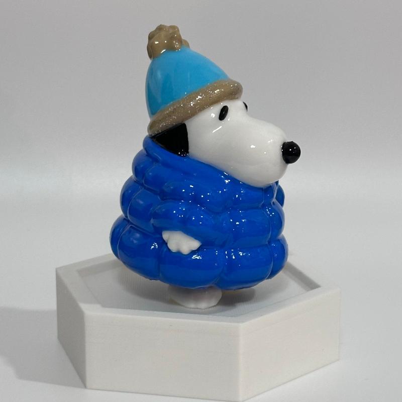 Small Snoopy Puffer Jacket Shelfie Holiday Collectable