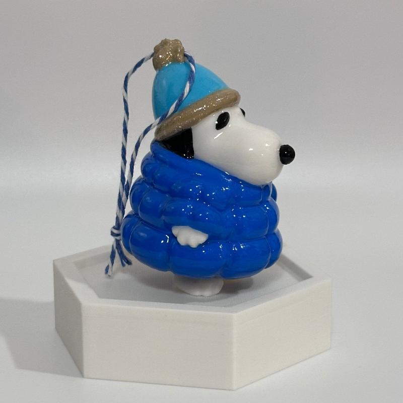 Snoopy Puffer Jacket Holiday Collectable Ornament