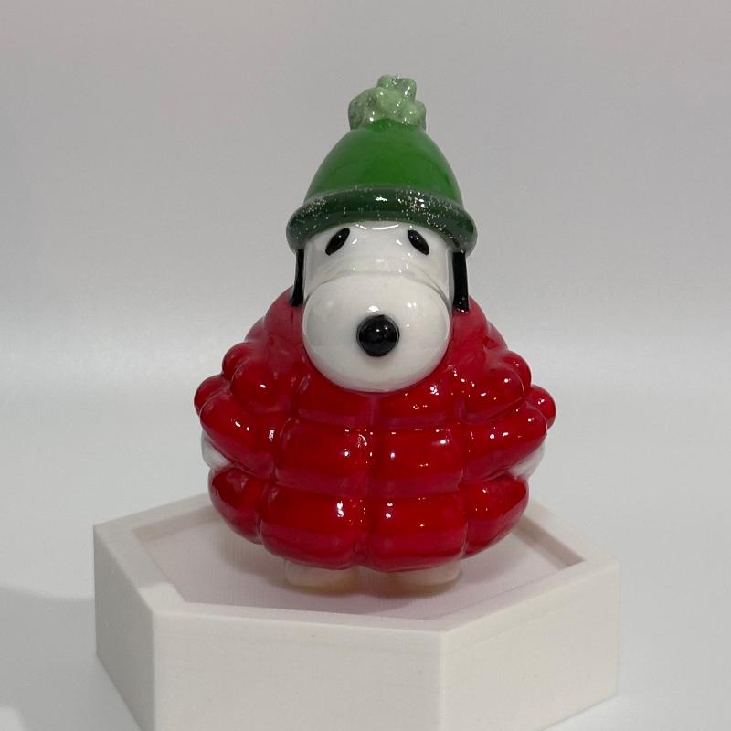 Small Snoopy Puffer Jacket Shelfie Holiday Collectable