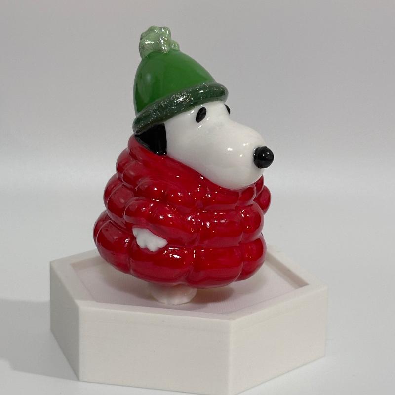 Small Snoopy Puffer Jacket Shelfie Holiday Collectable