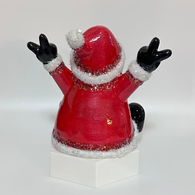 Rock N'Roll Santa Clause 3D Printed Holiday Collectable