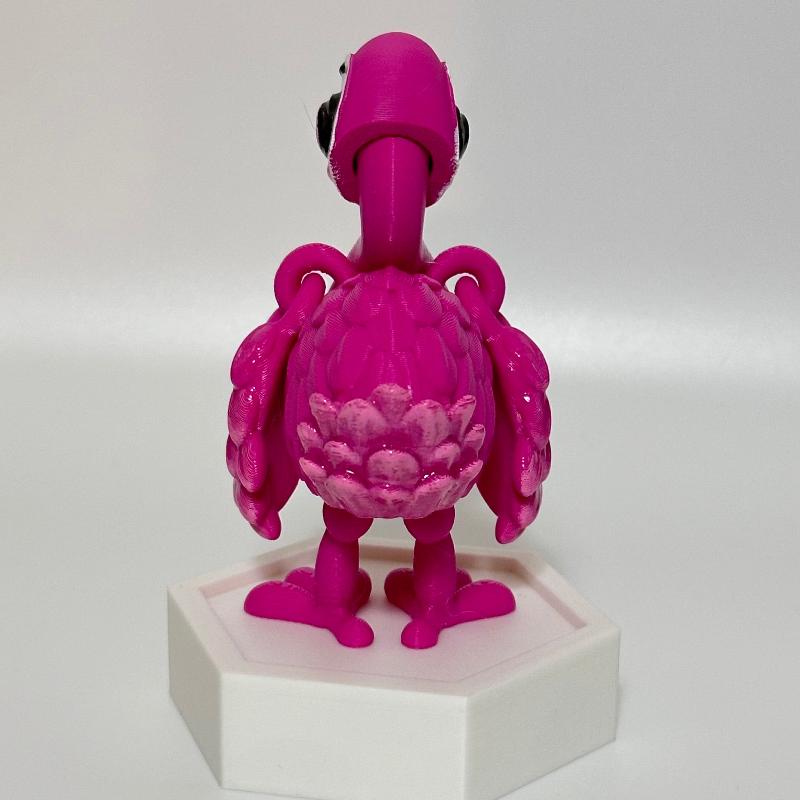 Flamingo 3D Printed Fidget Collectable