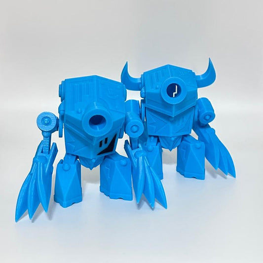 Blue Bot Slicer 3D Printed Robot Collectable