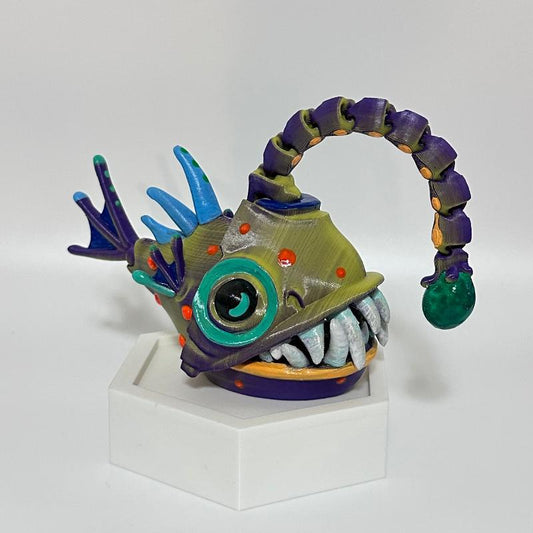 Angler Fish 3D Printed Fidget Collectable