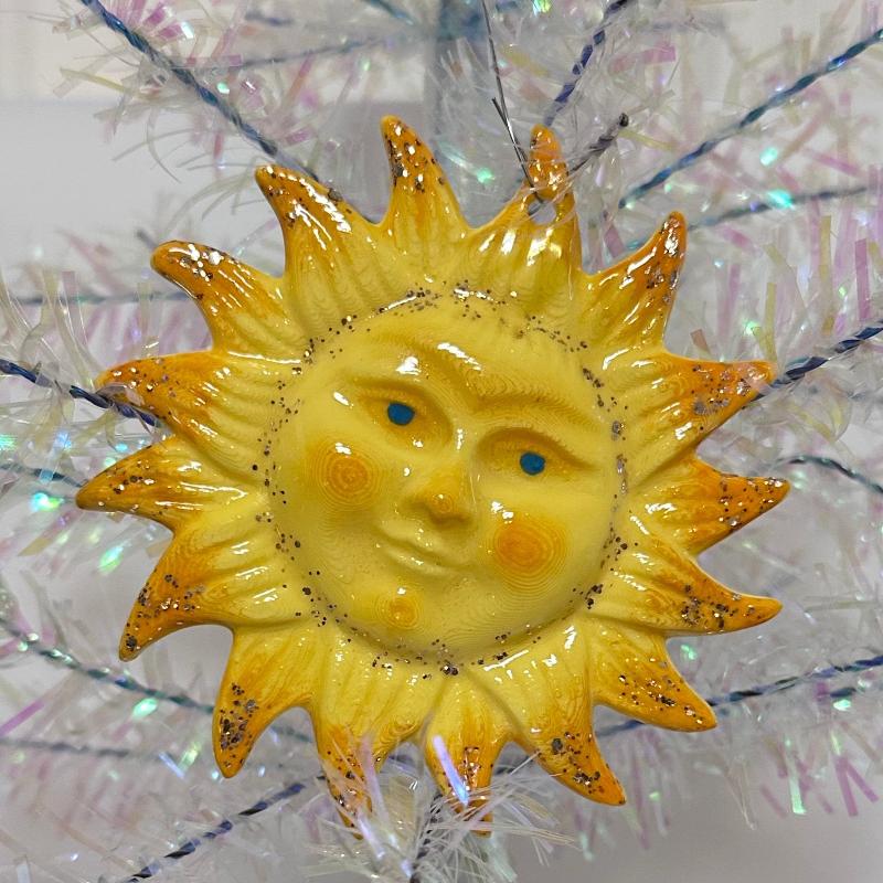 Sun Ornament 3D Printed Holiday Collectable