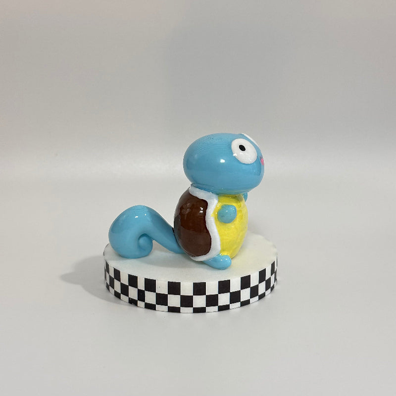 Derpy Squirtel Pokemon Figurine 3D Printed Collectable