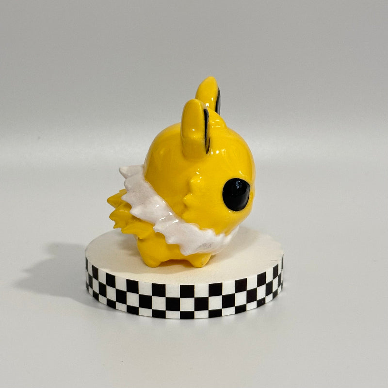 Chibi Jolteon Evolution Pokemon 3D Printed Shelfie Collectable