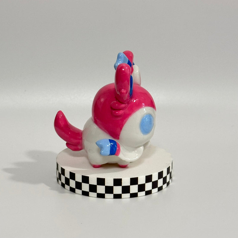 Chibi Sylveon Evolution Pokemon 3D Printed Shelfie Collectable