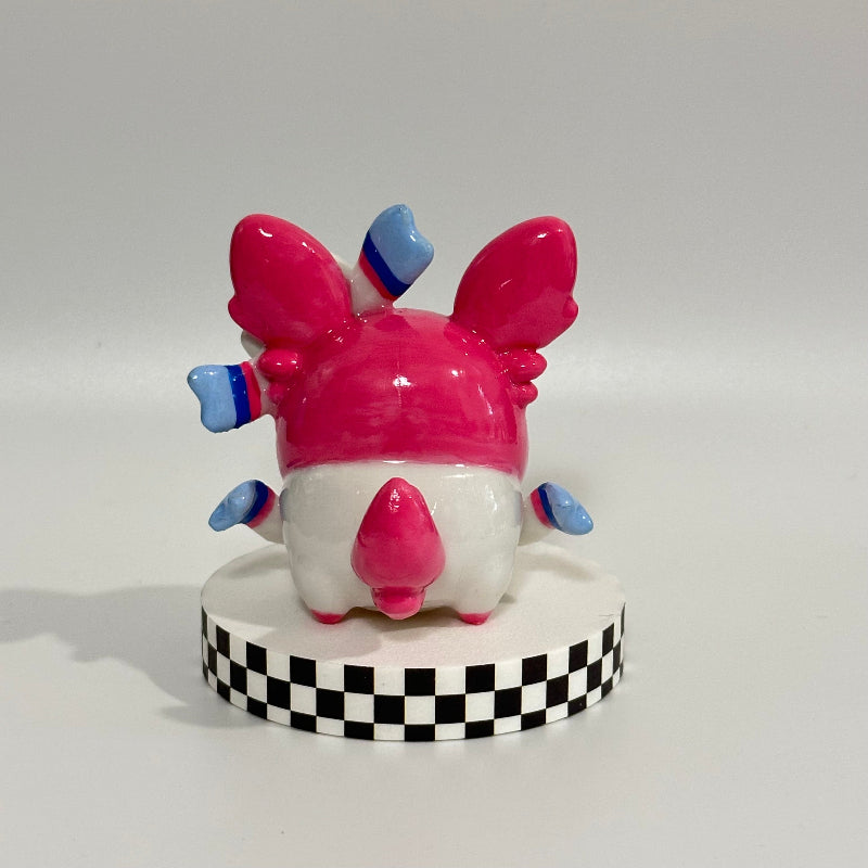 Chibi Sylveon Evolution Pokemon 3D Printed Shelfie Collectable