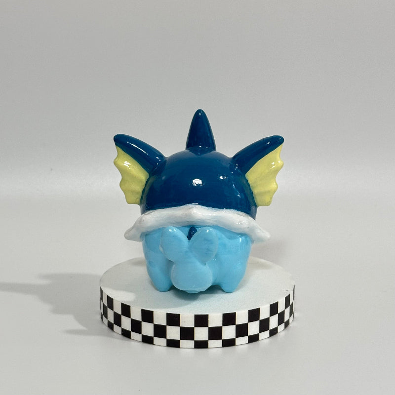 Chibi Vaporeon Eevee Evolution Pokemon Shelfie Collectable