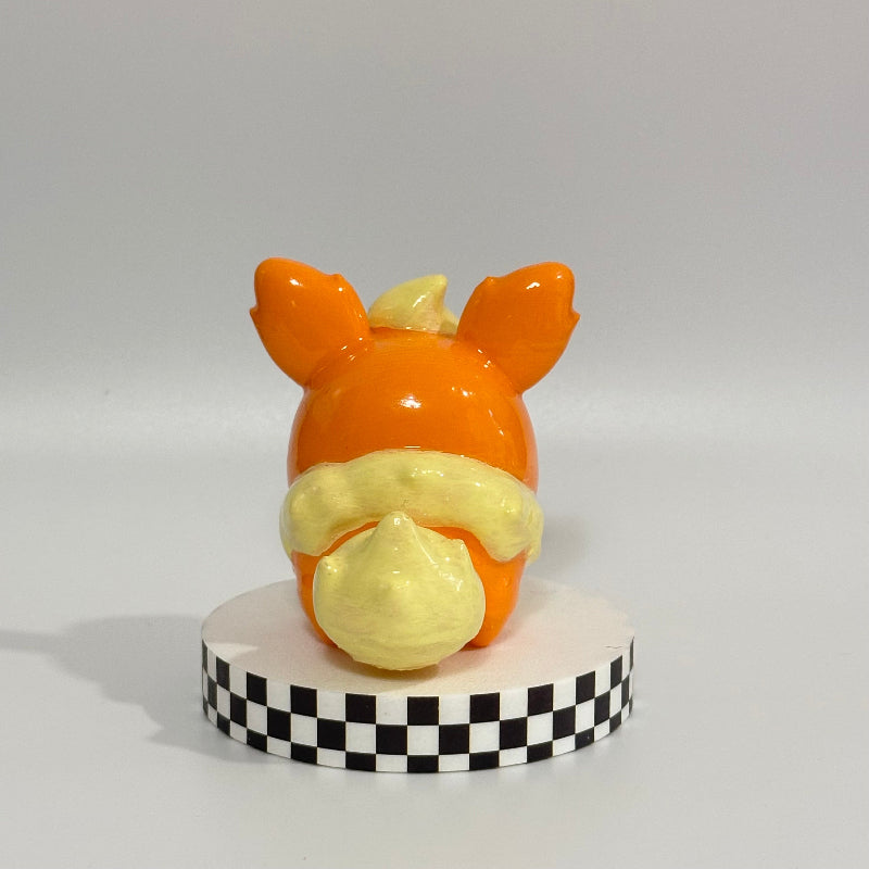 Chibi Flareon Evolution Pokemon Shelfie Collectable