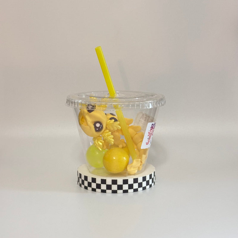 Honey Caramel Delight Axolotl Novelty Boba Bestie 3D Printed Fidget Collectable