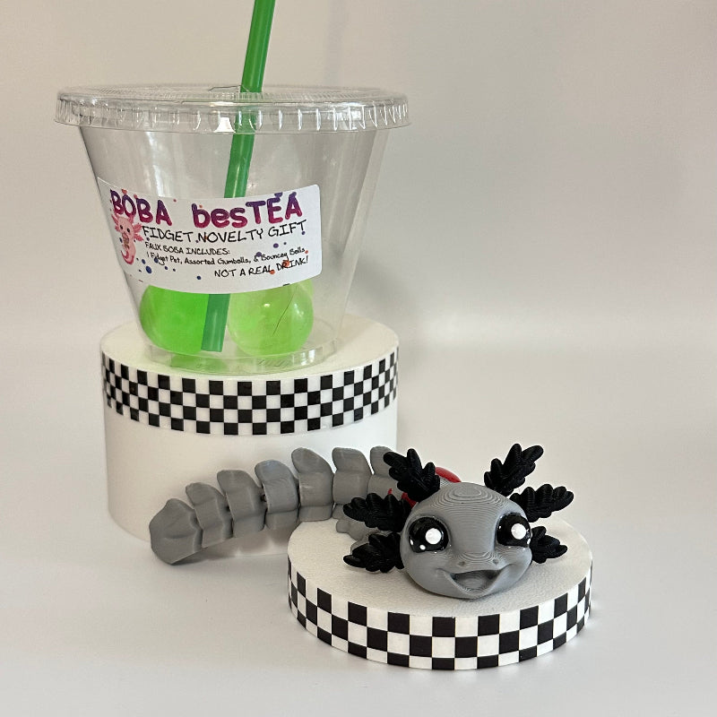 Spicy Dragonfruit Mojito Novelty Boba Bestie 3D Printed Fidget Collectable