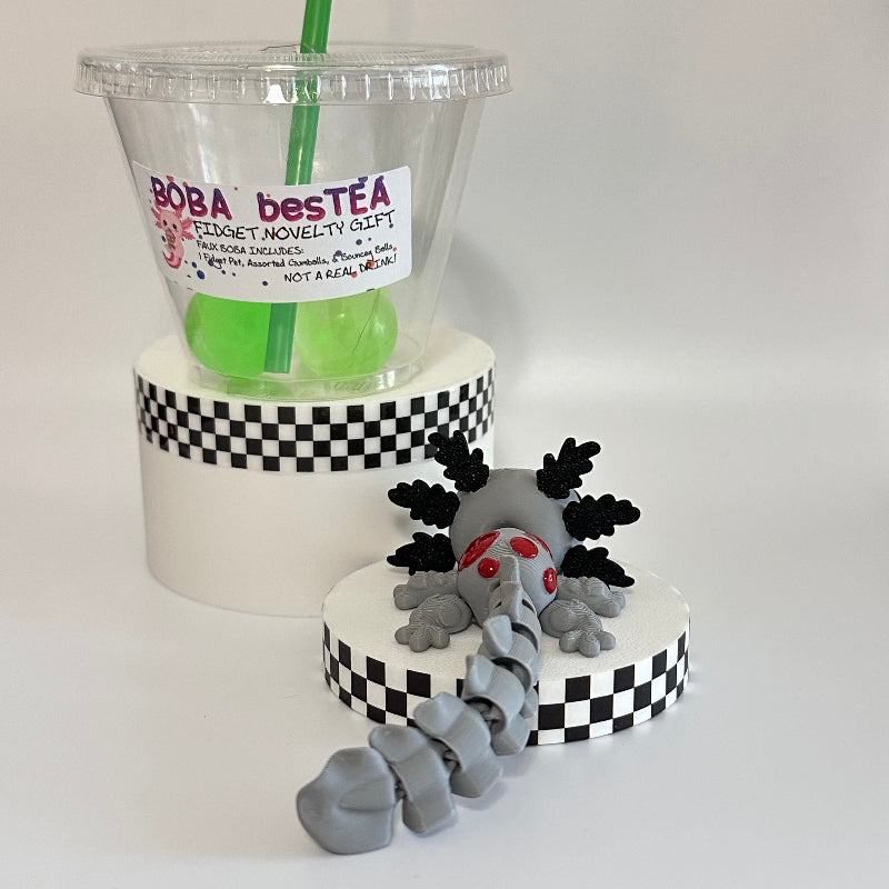 Spicy Dragonfruit Mojito Novelty Boba Bestie 3D Printed Fidget Collectable