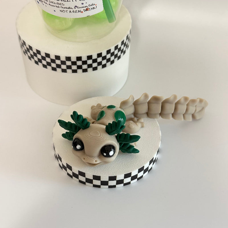 Matcha Coconut Bliss Novelty Boba Bestie 3D Printed Fidget Collectable