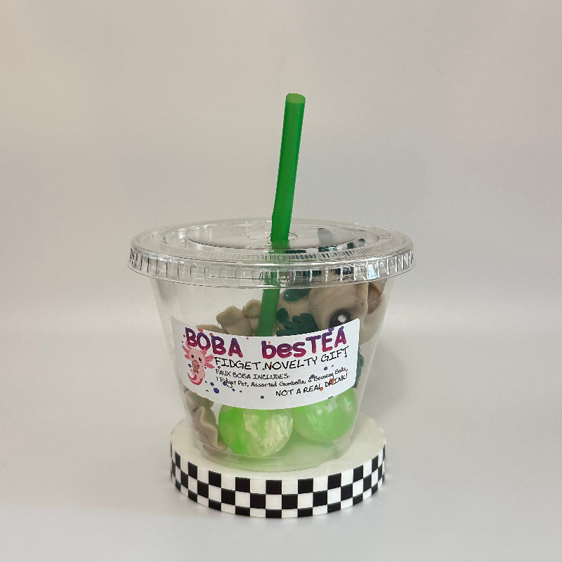 Matcha Coconut Bliss Novelty Boba Bestie 3D Printed Fidget Collectable