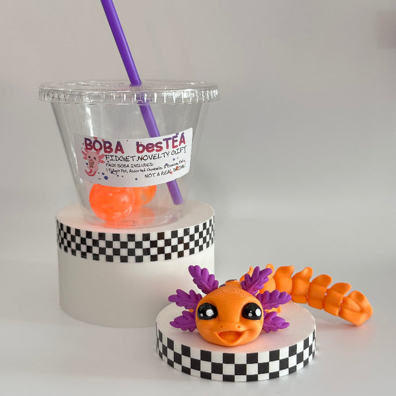 Haunted Pumpkin Berry Novelty Boba Bestie 3D Printed Fidget Collectable