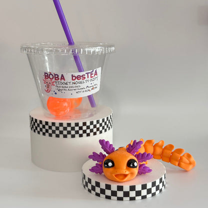 Haunted Pumpkin Berry Novelty Boba Bestie 3D Printed Fidget Collectable