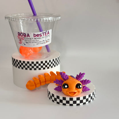 Haunted Pumpkin Berry Novelty Boba Bestie 3D Printed Fidget Collectable