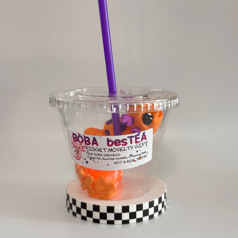 Haunted Pumpkin Berry Novelty Boba Bestie 3D Printed Fidget Collectable