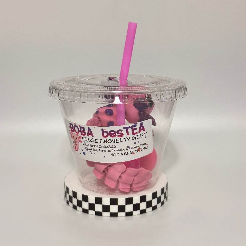 Berry Hibiscus Dream Novelty Boba BesTea 3D Printed Fidget Collectable