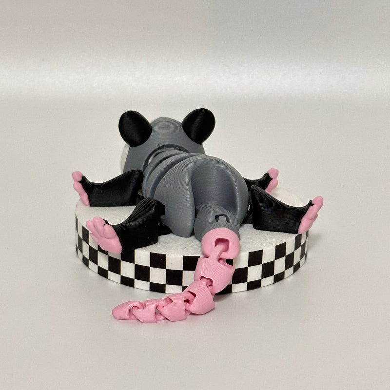 Penny the Opossum 3D Printed Fidget Pet Collectible