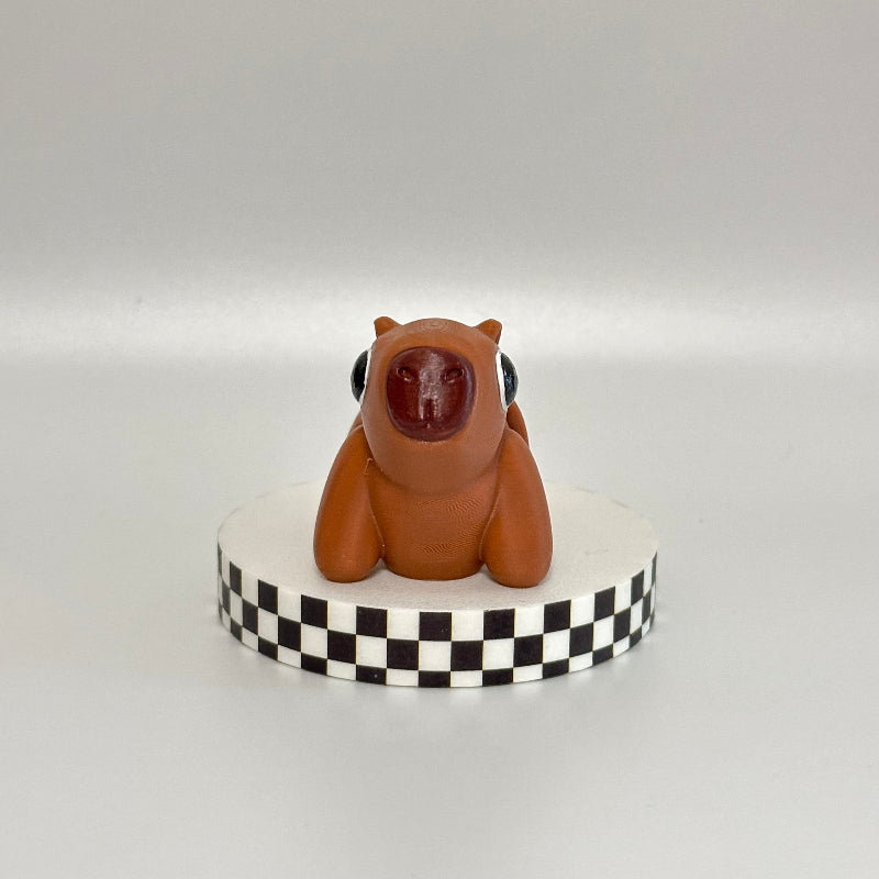 Nibble The Baby Capybara 3D Printed Fidget Collectable