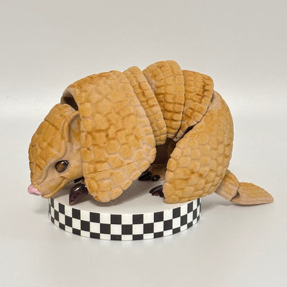 Roly Poly Armadillo 3D Printed Fidget Collectable